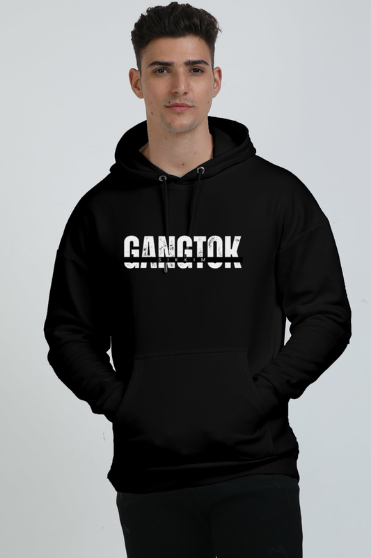 GANGTOK Unisex Oversized Hooded Sweatshirt